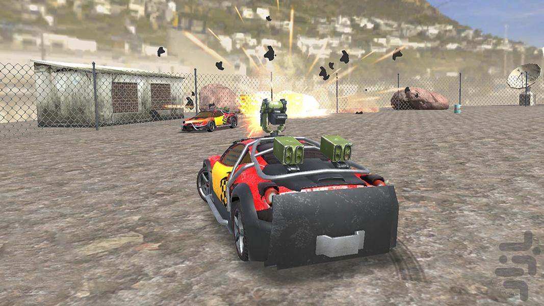 بازی جنگ ماشین ها - Gameplay image of android game
