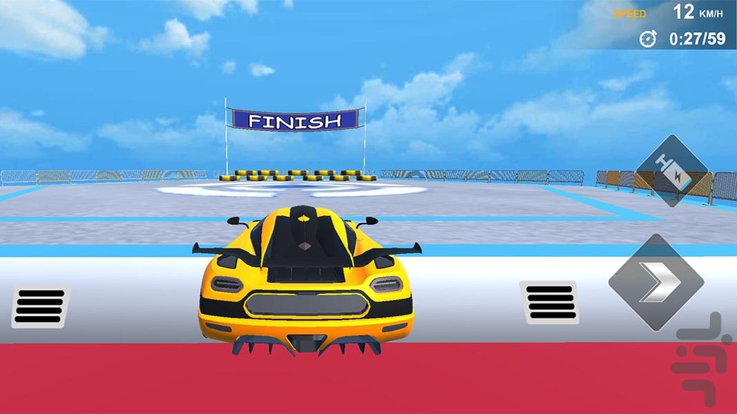 بازی ماشین سرعتی | ماشین سواری - عکس بازی موبایلی اندروید