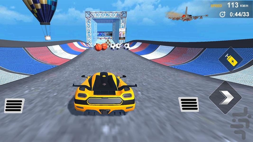 بازی ماشین سرعتی | ماشین سواری - عکس بازی موبایلی اندروید