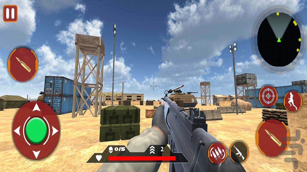 بازی کانتر استریک ۲۰۲۲ | تفنگ بازی - عکس بازی موبایلی اندروید