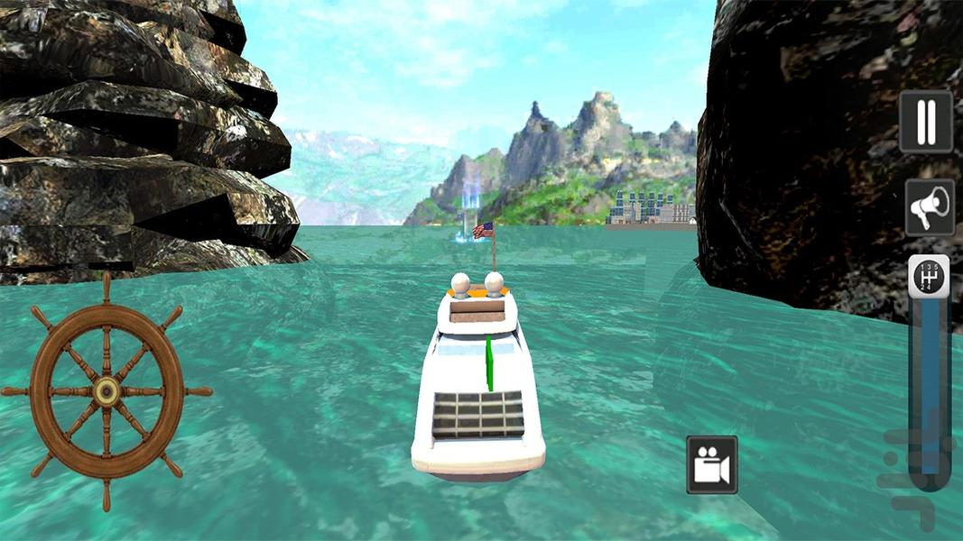 بازی رانندگی با کشتی | بازی جدید - Gameplay image of android game