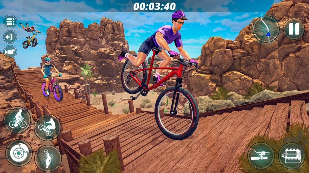 بازی دوچرخه سواری | بازی جدید - Gameplay image of android game