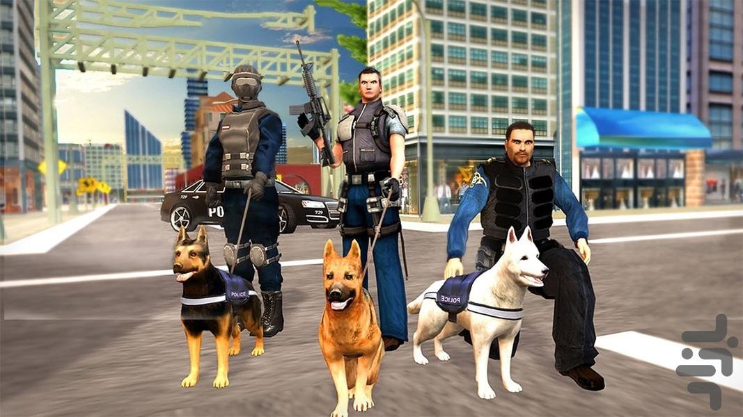 بازی سگ پلیس - Gameplay image of android game