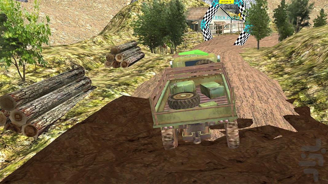 بازی کامیون جدید | تریلی اسکانیا - Gameplay image of android game