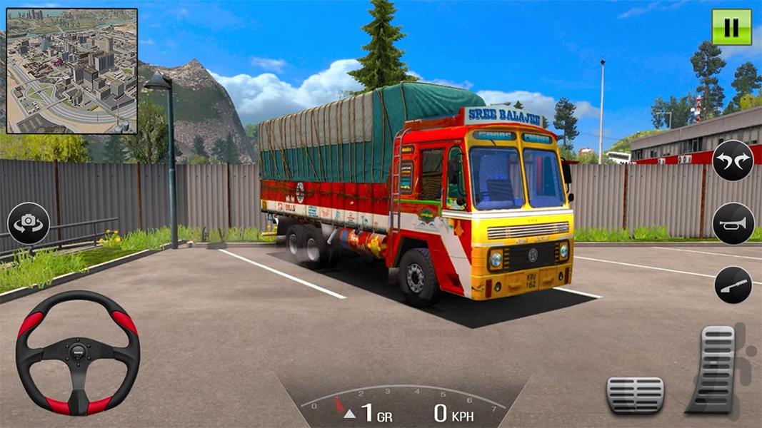 بازی کامیون جدید | تریلی اسکانیا - Gameplay image of android game