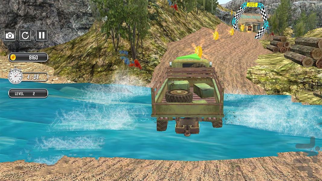 بازی کامیون جدید | تریلی اسکانیا - Gameplay image of android game