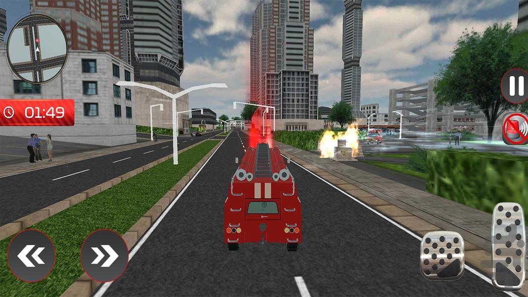 بازی آتش نشانی | بازی جدید - Gameplay image of android game