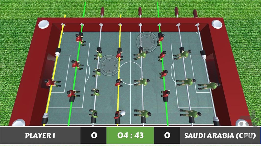 بازی فوتبال دستی - عکس بازی موبایلی اندروید