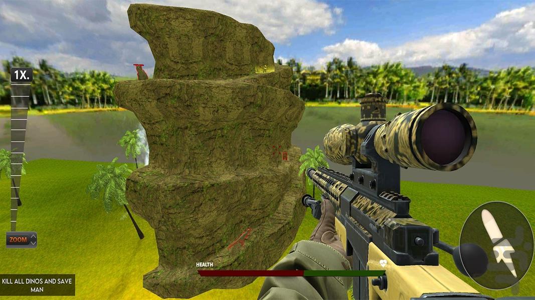 بازی شکارچی دایناسور | بازی جدید - عکس بازی موبایلی اندروید