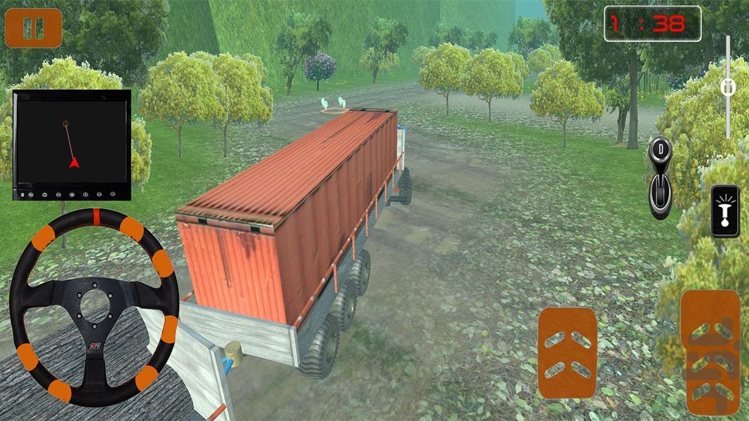 رانندگی با ماشین سنگین | بازی ماشین - Gameplay image of android game