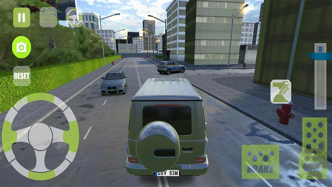 رانندگی با ماشین آفرودی | بازی ماشین - عکس بازی موبایلی اندروید