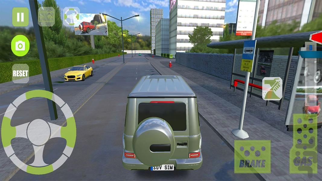 رانندگی با ماشین آفرودی | بازی ماشین - عکس بازی موبایلی اندروید