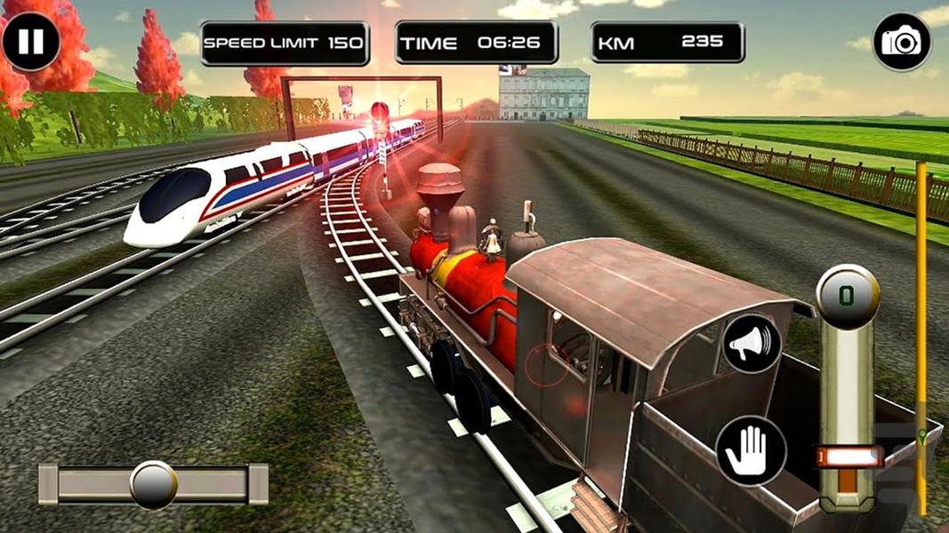 بازی رانندگی با قطار | بازی جدید - عکس بازی موبایلی اندروید