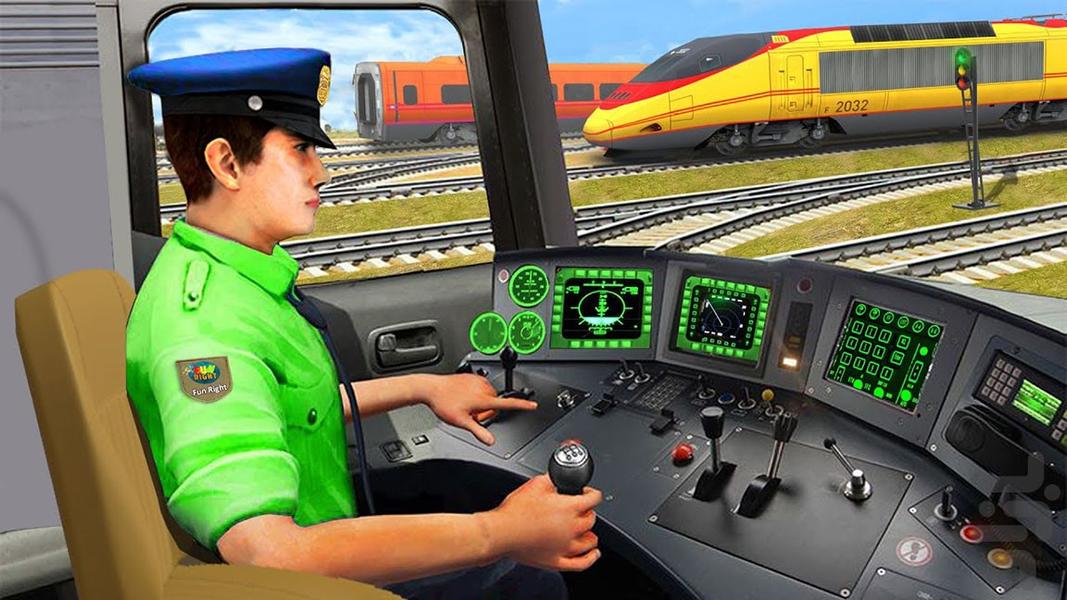 بازی رانندگی با قطار | بازی جدید - Gameplay image of android game
