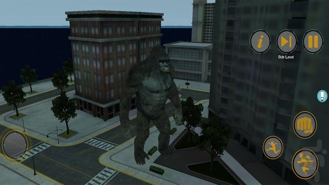 بازی جنگی | گوریل خشمگین - Gameplay image of android game