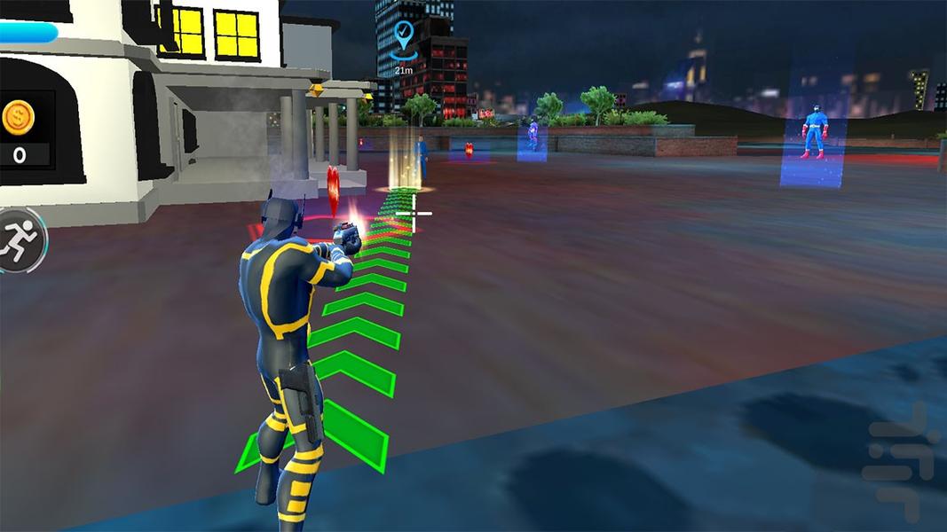 بازی بازگشت بتمن - Gameplay image of android game