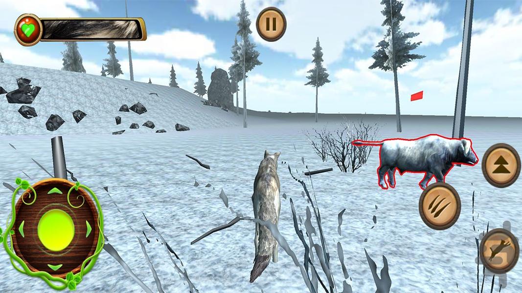 بازی جنگ گرگ ها | حیات وحش - عکس بازی موبایلی اندروید