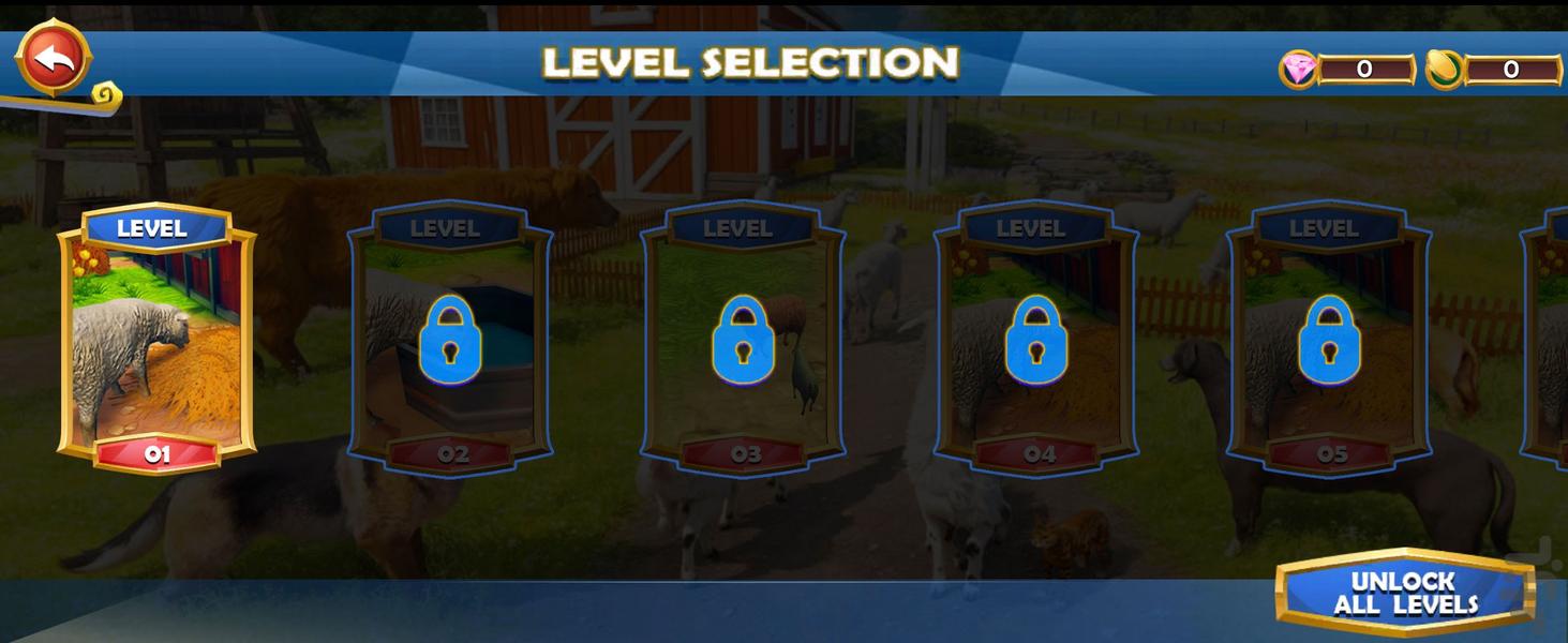 بازی جنگ گرگ ها - Gameplay image of android game
