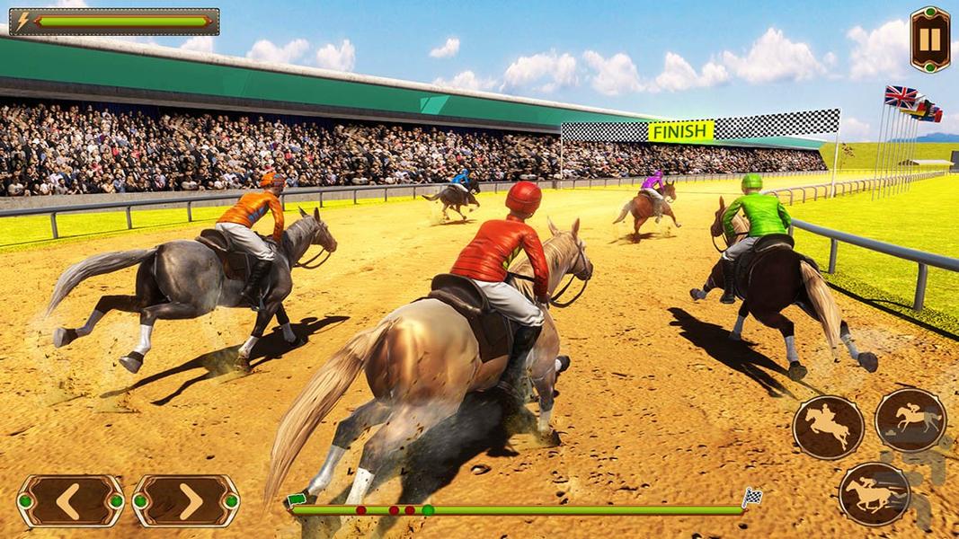 بازی مسابقه اسب سواری | بازی اسب - Gameplay image of android game