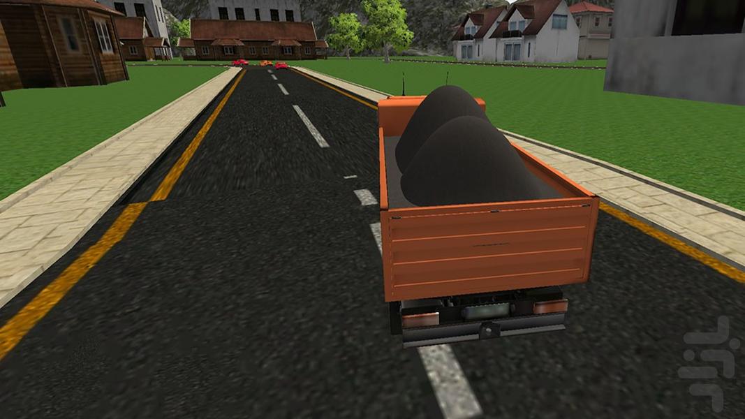 بازی ساختمان سازی:کامیون باربری جدید - Gameplay image of android game