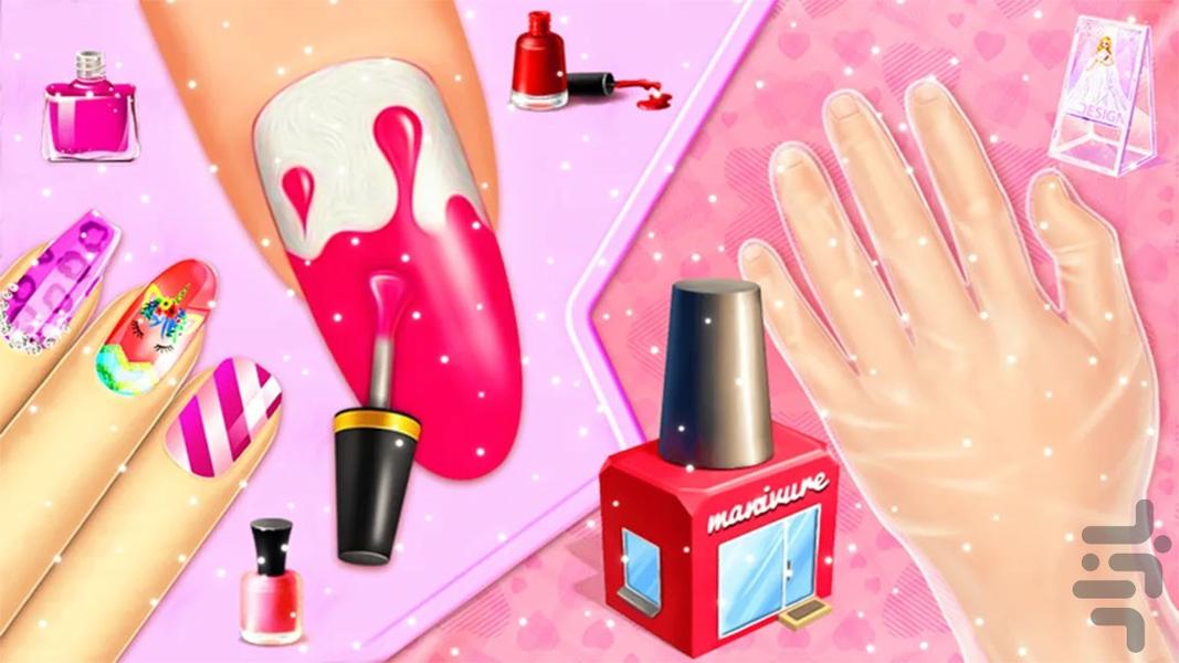 بازی سالن ناخن | جدید - Gameplay image of android game