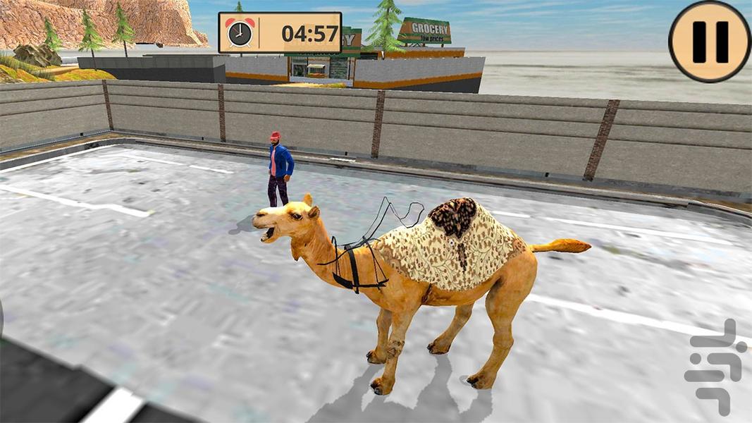 بازی شتر سواری | بازی جدید - Gameplay image of android game