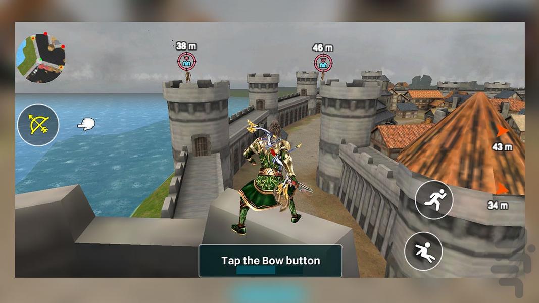 شمشیر بازی - Gameplay image of android game