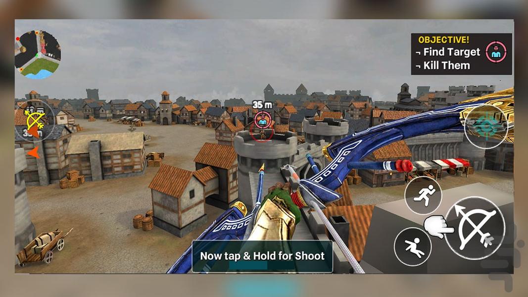 شمشیر بازی - Gameplay image of android game