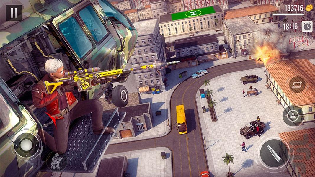 بازی تک تیرانداز | ماموریتی | تفنگی - عکس بازی موبایلی اندروید