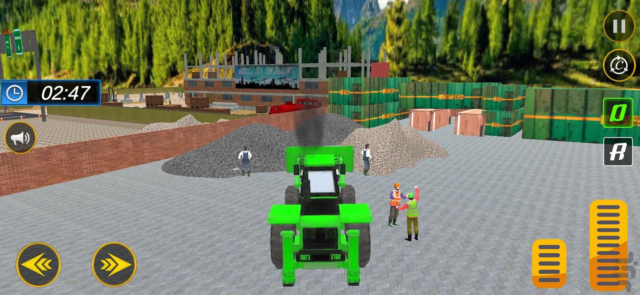 بازی ساخت و ساز - Gameplay image of android game