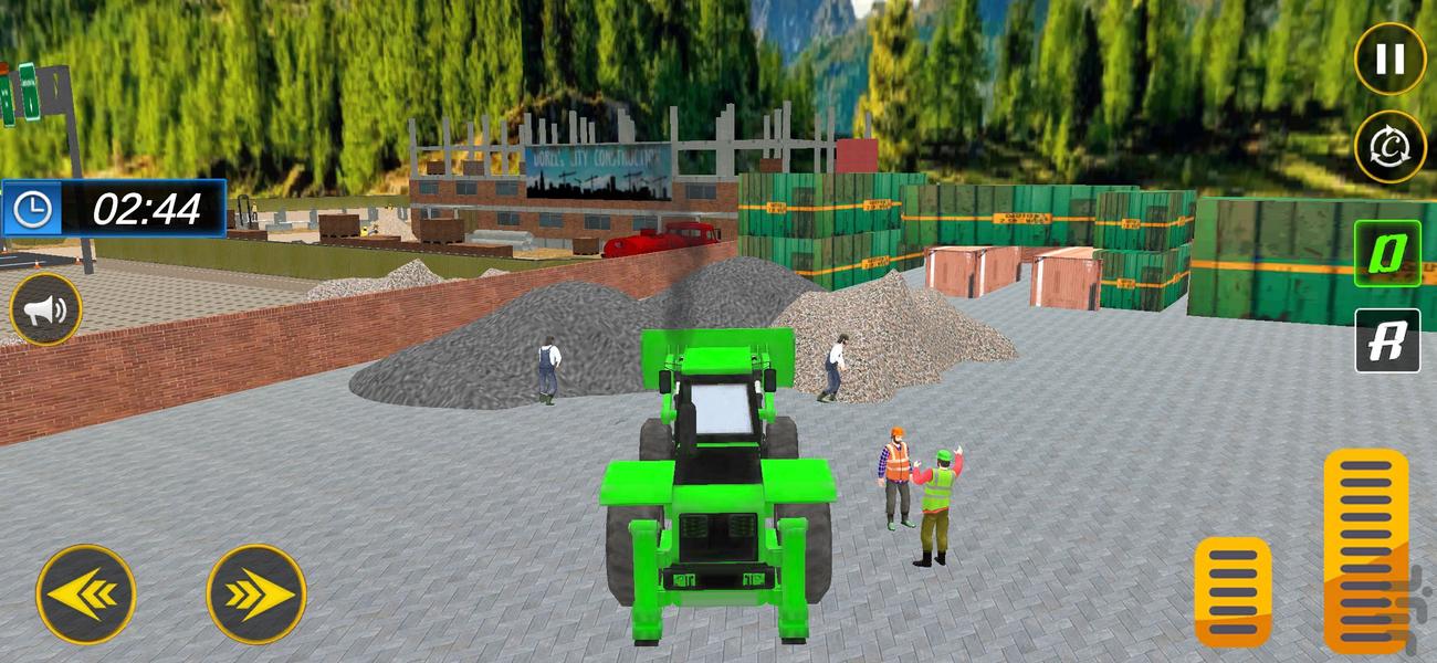 بازی ساخت و ساز - Gameplay image of android game