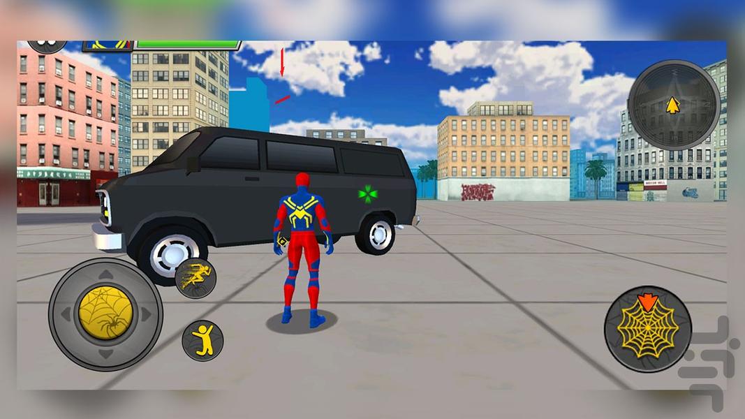 بازی مرد عنکبوتی - Gameplay image of android game