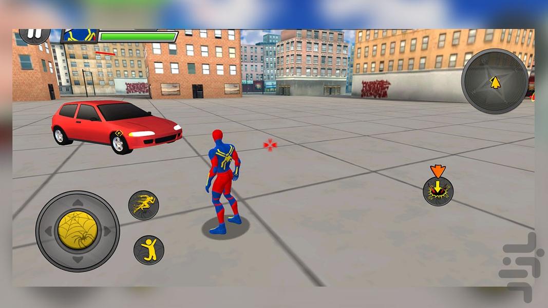 بازی مرد عنکبوتی - Gameplay image of android game