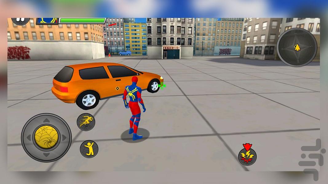 بازی مرد عنکبوتی - Gameplay image of android game