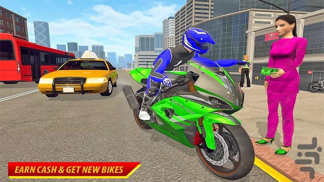 بازی موتور پرنده - Gameplay image of android game