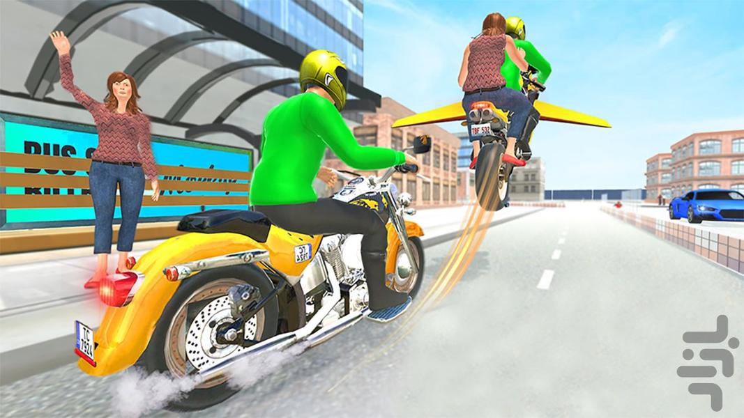 موتور تاکسی | موتور بازی جدید - Gameplay image of android game