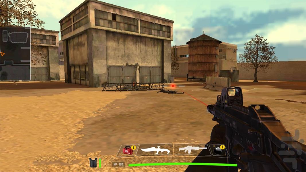 تفنگ بازی | بازی اکشن - Gameplay image of android game