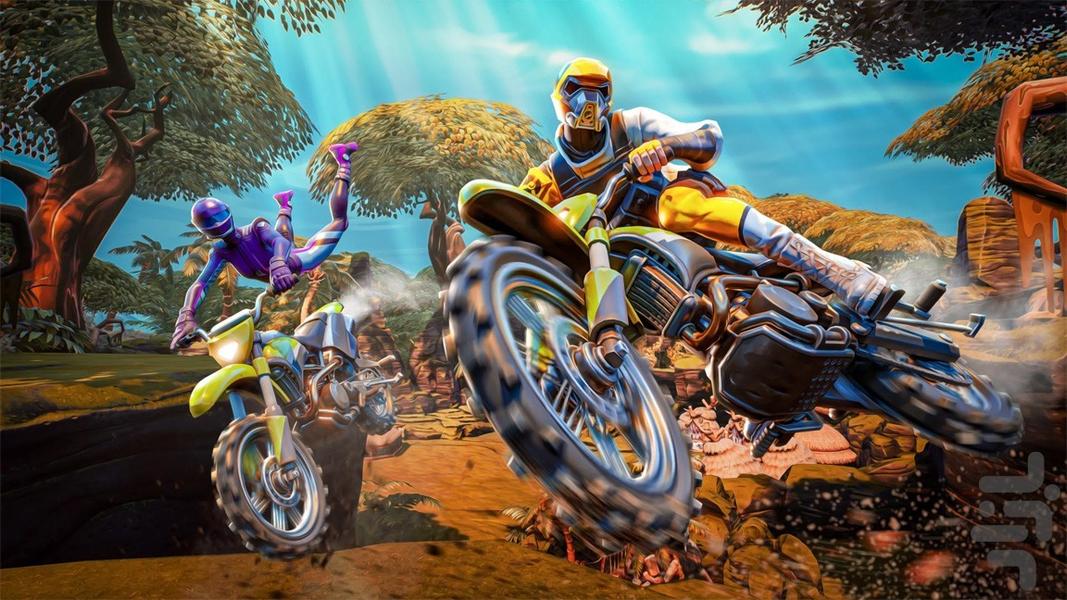 بازی موتور کراس | موتور سواری - عکس بازی موبایلی اندروید