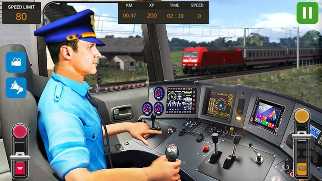 بازی رانندگی با قطار | مترو - عکس بازی موبایلی اندروید