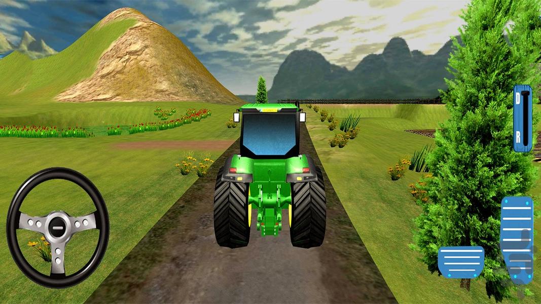 بازی تراکتور سواری | بازی جدید - Gameplay image of android game