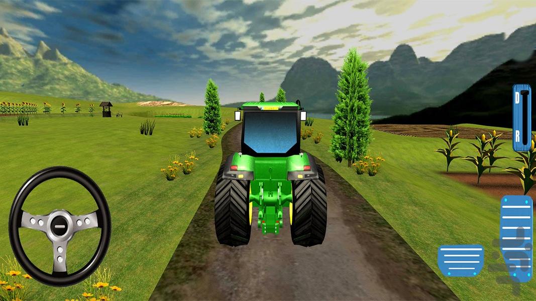 بازی تراکتور سواری | بازی جدید - Gameplay image of android game