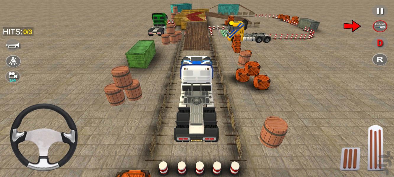 بازی رانندگی با ماشین سنگین - عکس بازی موبایلی اندروید