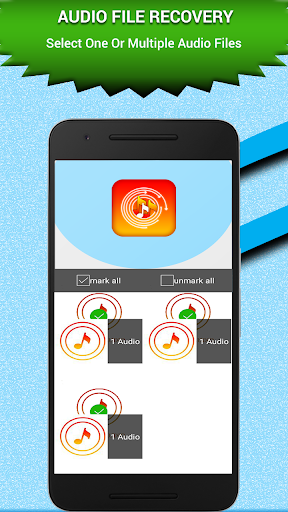 Audio Files Recovery - عکس برنامه موبایلی اندروید