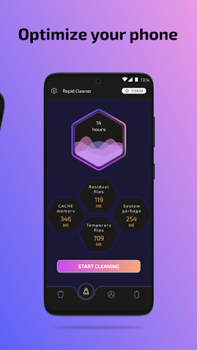 Rapid Cleaner - عکس برنامه موبایلی اندروید