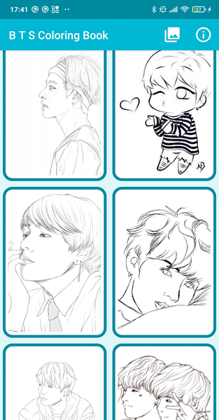 Colors: K-POP Coloring - Image screenshot of android app