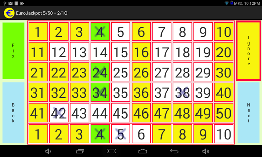 EuroJackpot ۵/۵۰ + ۲/۱۰ - عکس برنامه موبایلی اندروید