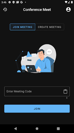 Conference Meet - Image screenshot of android app