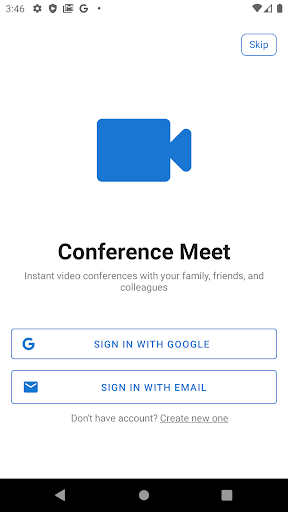 Conference Meet - Image screenshot of android app