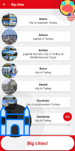 Turkey Quiz Game 2019 - Image screenshot of android app