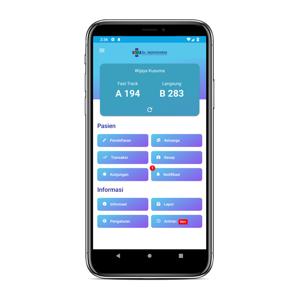 e-Patient RSDM - عکس برنامه موبایلی اندروید